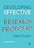 Developing Effective Research Proposals by Punch. Keith F ( 2006 ) Paperback