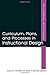 Curriculum, Plans, and Processes in Instructional Design: International Perspectives (2004-04-16)