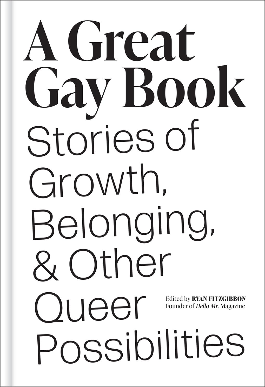 A Great Gay Book: Stories of Growth, Belonging & Other Queer Possibilities (Hardcover)