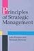 Principles of Strategic Management