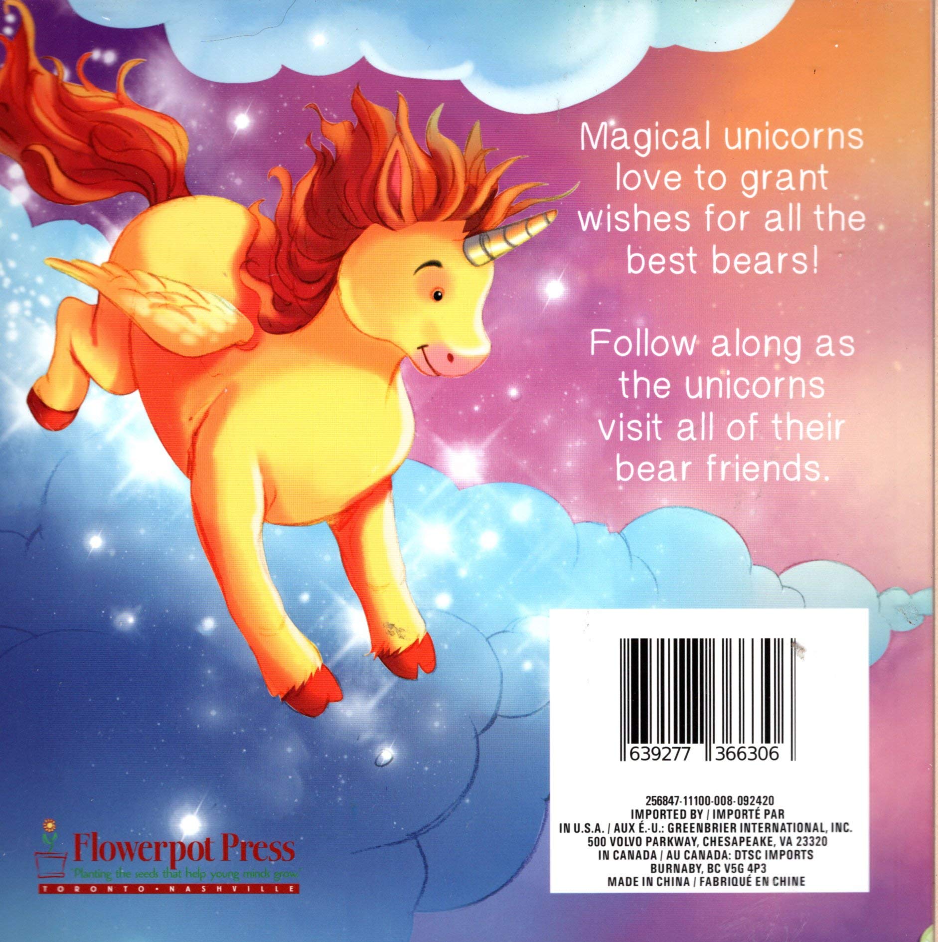 The Storybook Series - Unicorn Wishes - Children's Book (Paperback)