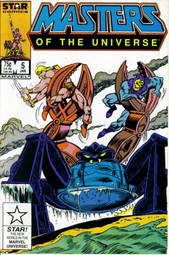 Masters of the Universe #5 : Monstroid (Marvel Comic Book 1986)