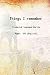 Things I remember 1913 [Hardcover]