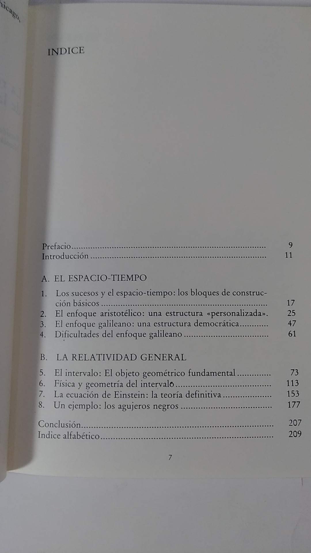 Relatividad General De La A-Ala-B (Spanish Edition)