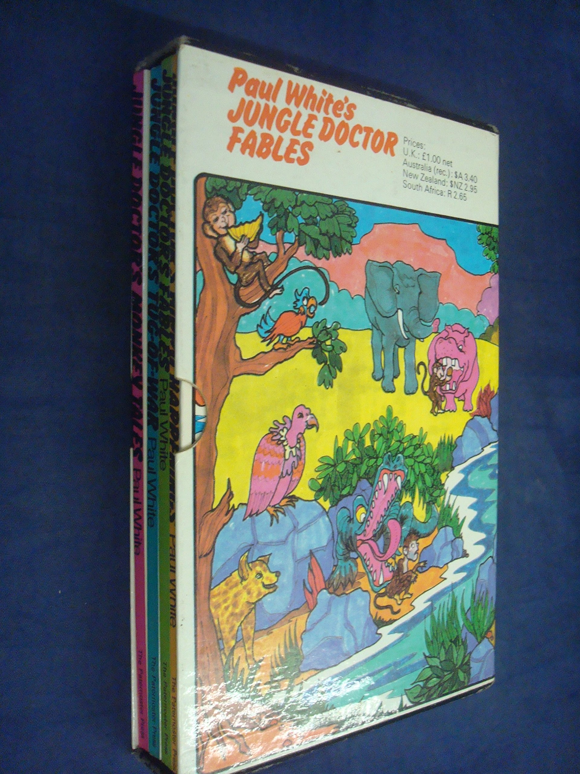 Paul White's Jungle Doctor Fables boxed set: Jungle Doctor's Fables; Jungle Doctor's Monkey Tales; Jungle Doctor's Tug of War; Jungle Doctor's Hippo Happenings (Paperback)
