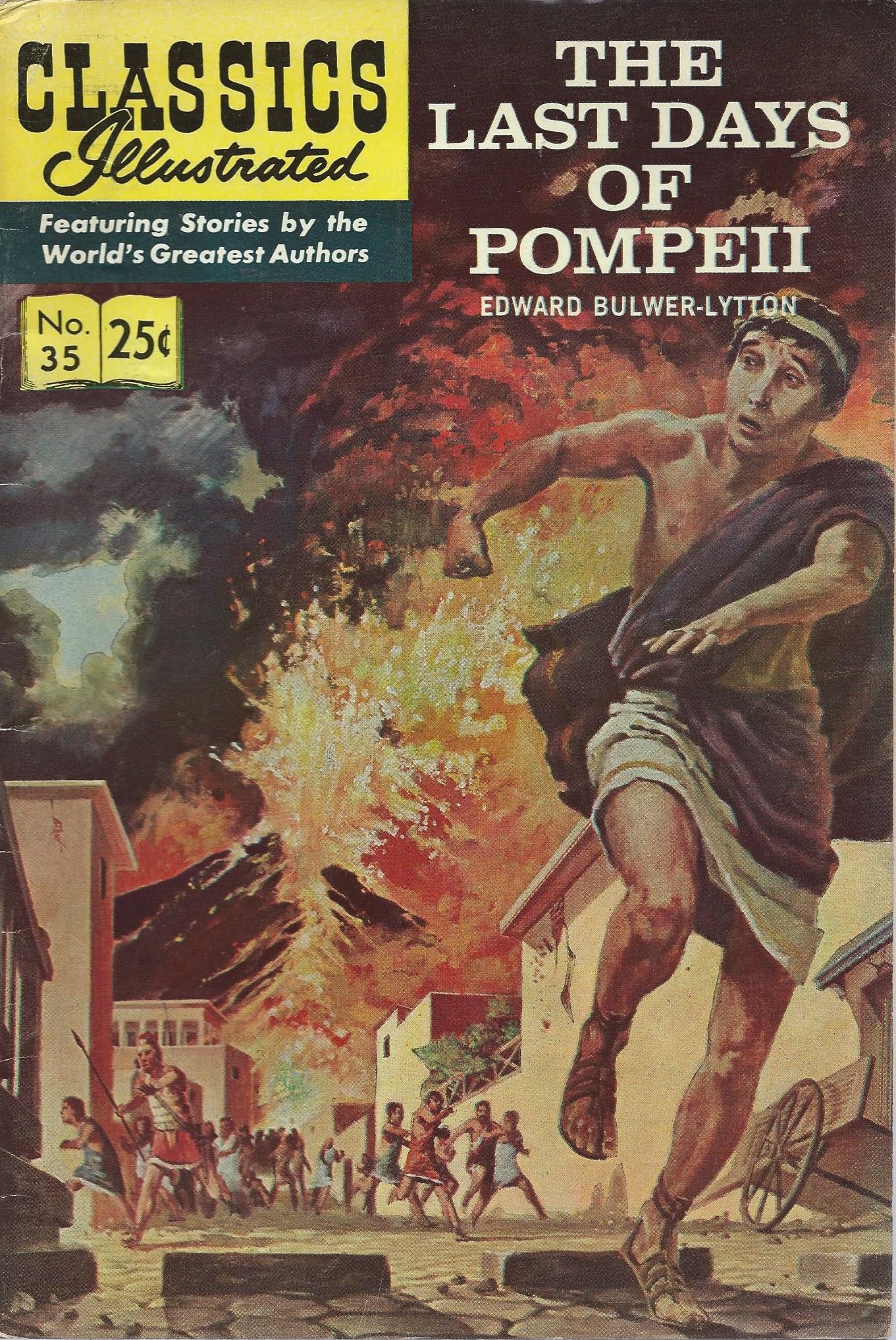 Classics Illustrated, The Last Days of Pompeii, No. 35