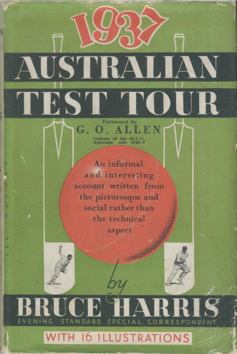 1937 Australian Test Tour (Hardcover)