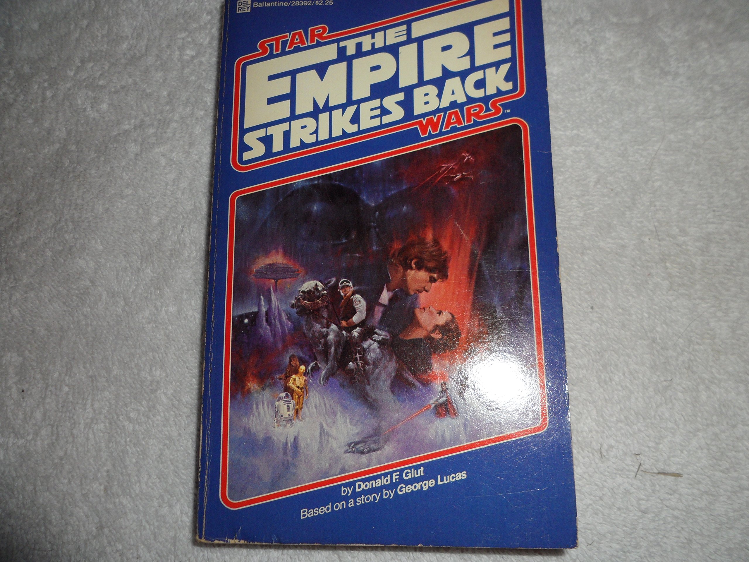 The Empire Strikes Back (Star Wars, Episode V) 1st (first) edition by Glut, Donald F. published by Del Rey (1980) [Mass Market Paperback]