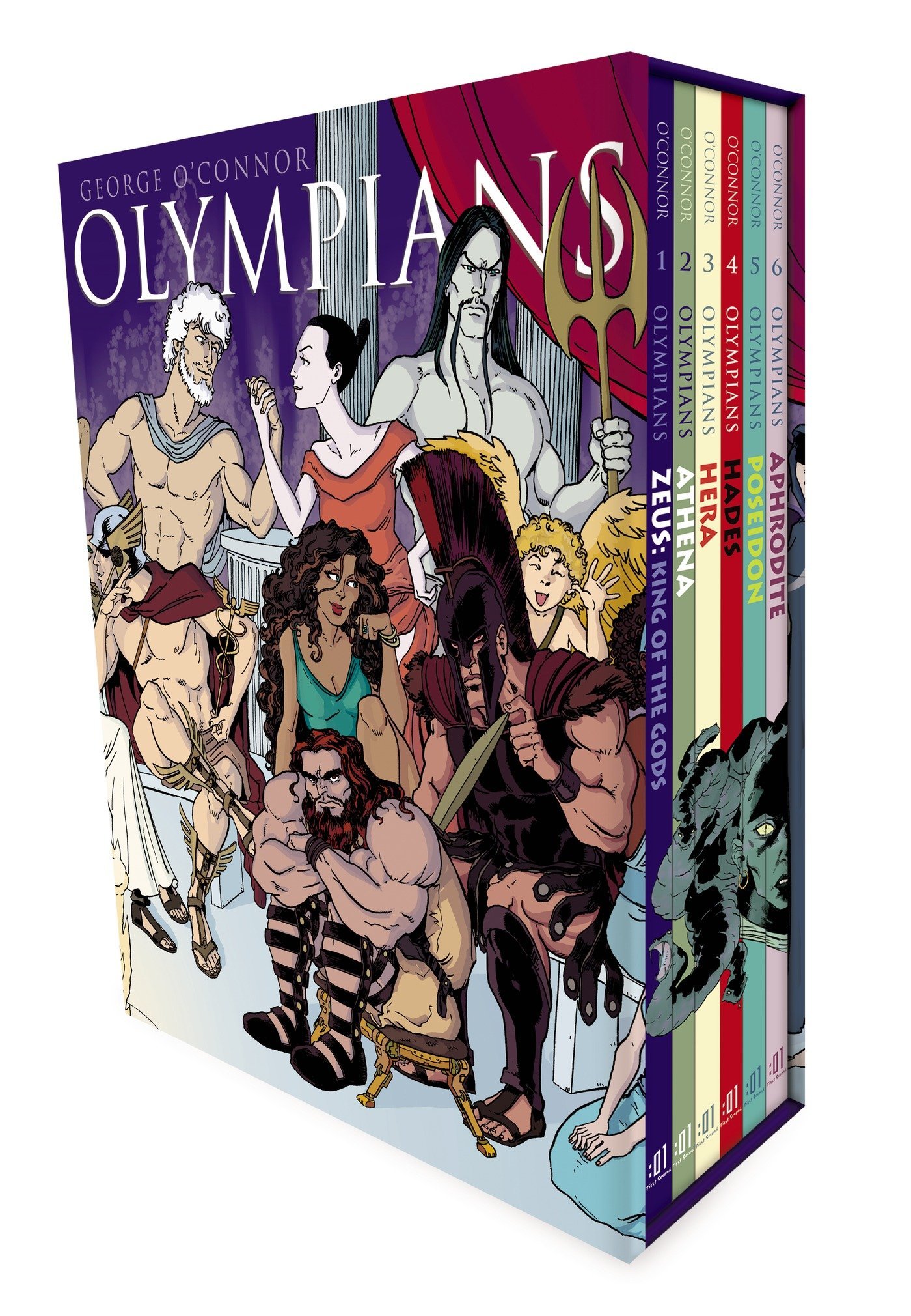 Olympians Boxed Set by George O'Connor (20-Oct-2014) Paperback
