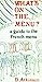 What's on the Menu?: Guide to the French Menu
