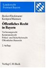 Öffentliches Recht In Bayern