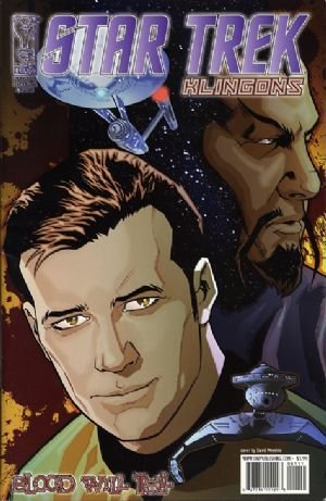 Star Trek Klingons Blood Will Tell #1 (David Messina Cover, English Language Edition)