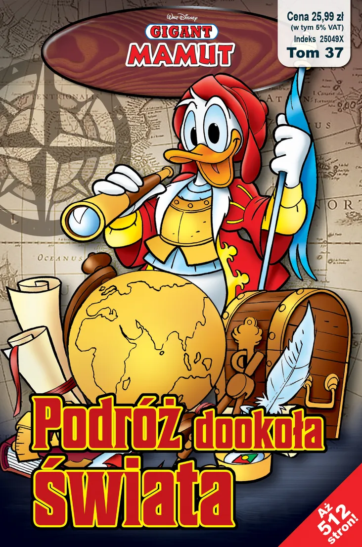 Podróż dookoła świata. Gigant Mamut nr 1/2023 (Gigant Mamut #37)