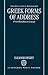 Greek Forms of Address: From Herodotus to Lucian (Oxford Classical Monographs) 1st edition by Dickey, Eleanor (1996) Hardcover