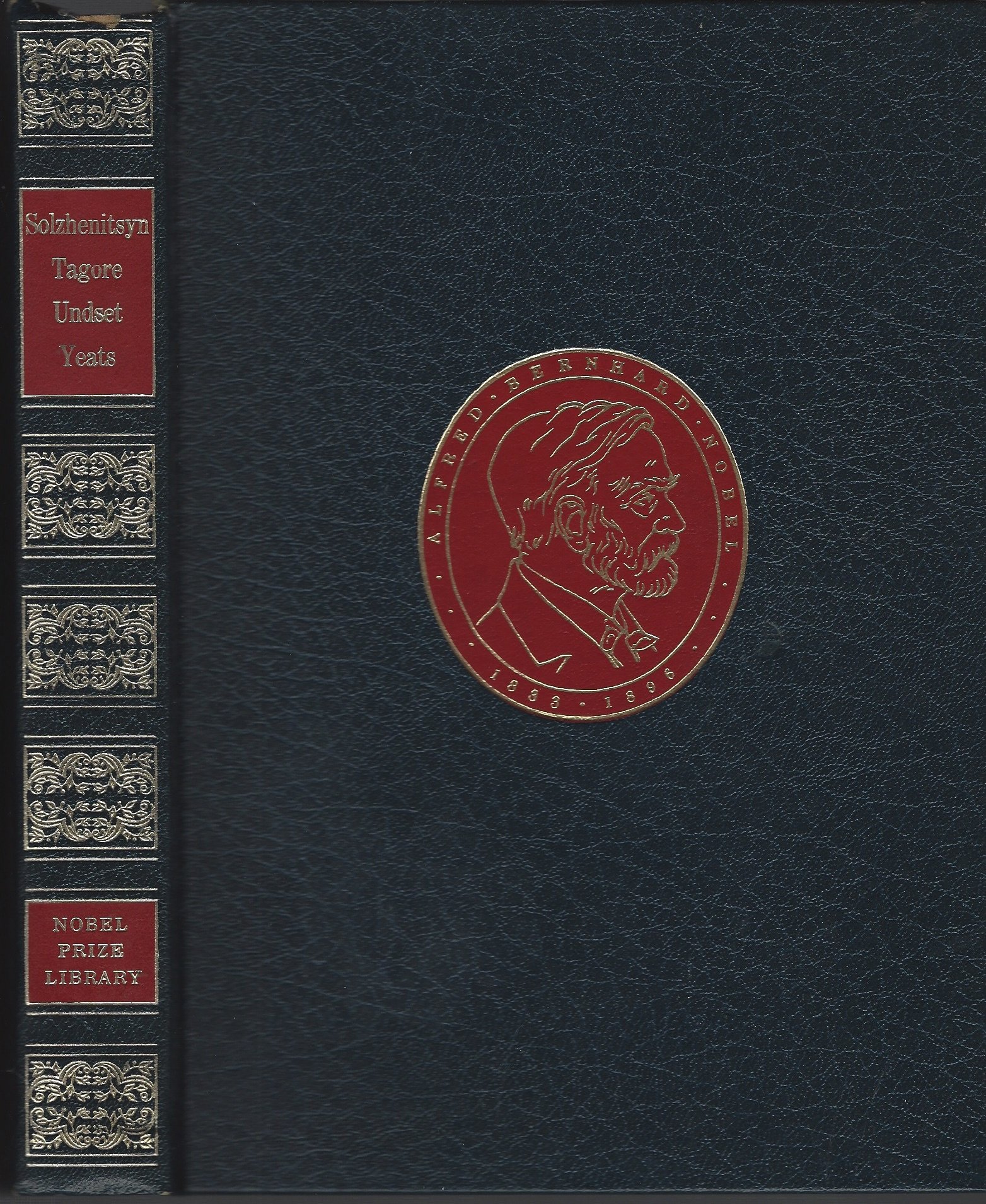 Nobel Prize Library, Solzhenitsyn, Tagore, Undset & Yeats (Hardcover)