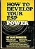 How to develop your ESP power