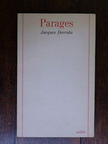 PARAGES (Paperback)