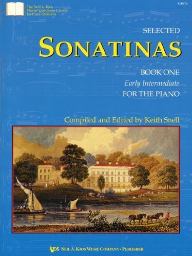 GP671 - Selected Sonatinas for Early Intermediate Piano, Book One by Keith Snell (1998-01-01)