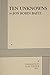 Ten Unknowns by Jon Robin Baitz (2003-10-01)