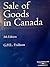 Sale of Goods in Canada by G.H.L. Fridman