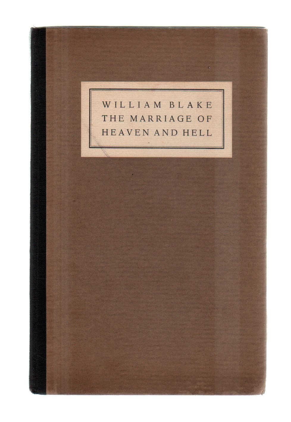 The Marriage of Heaven and Hell