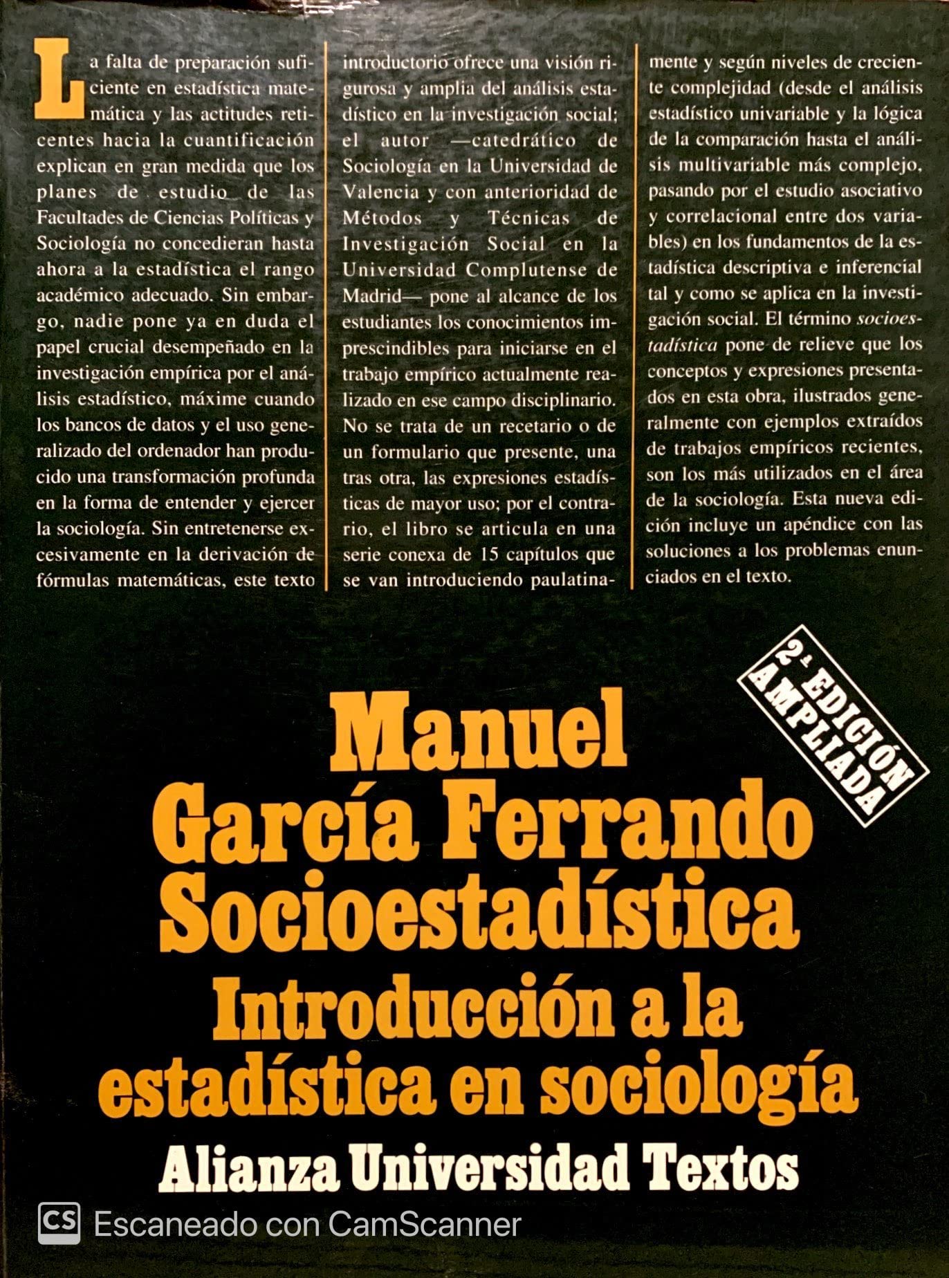 Socioestadística (Paperback)