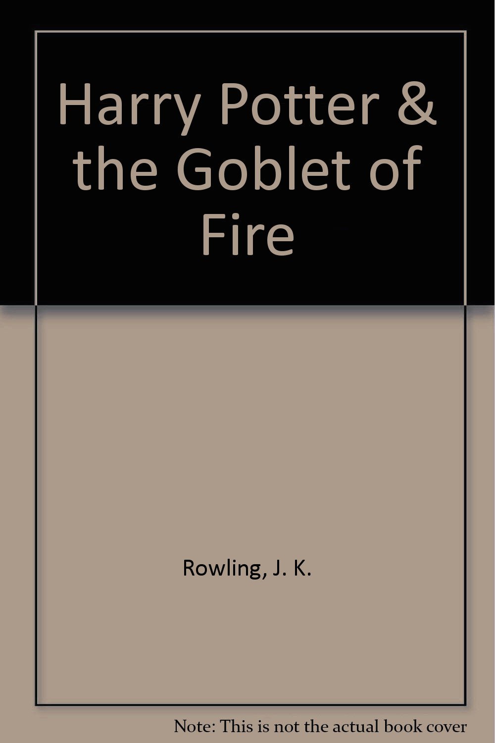 Harry Potter & the Goblet of Fire