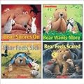 Bear 4 Book Collection: Bear Snores On, Bear Wants More, Bear Feels Sick, Bear Feels Scared