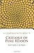 A Companion to Kant's Critique of Pure Reason annotated Editi... by Matthew C. Altman