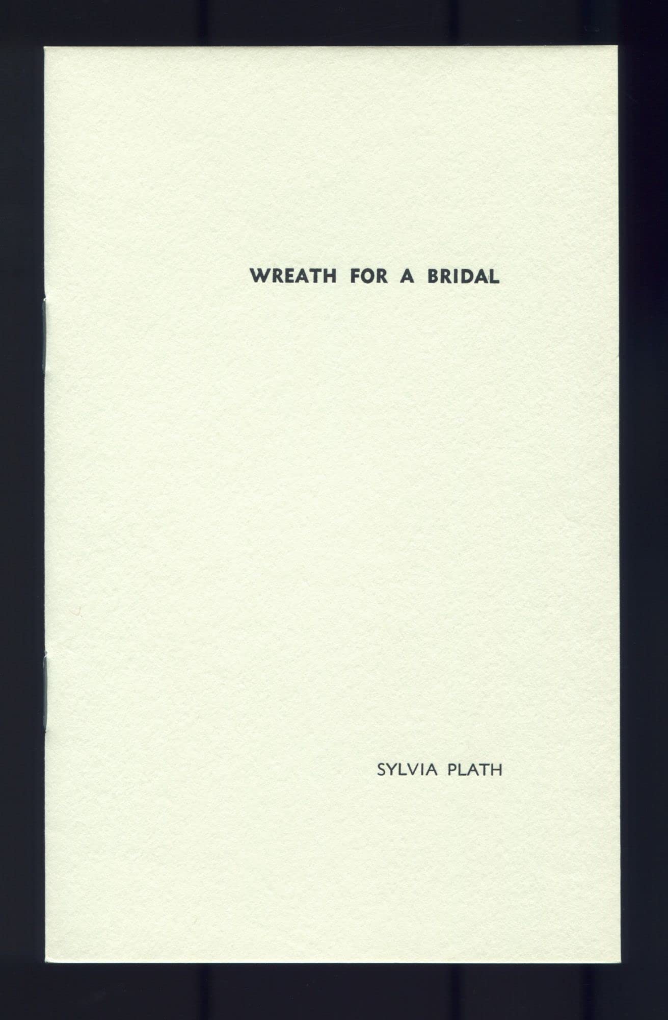 Wreath for a Bridal (Paperback)