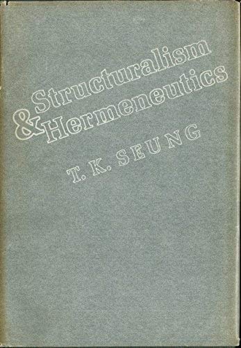 Structuralism and hermeneutics (Hardcover)