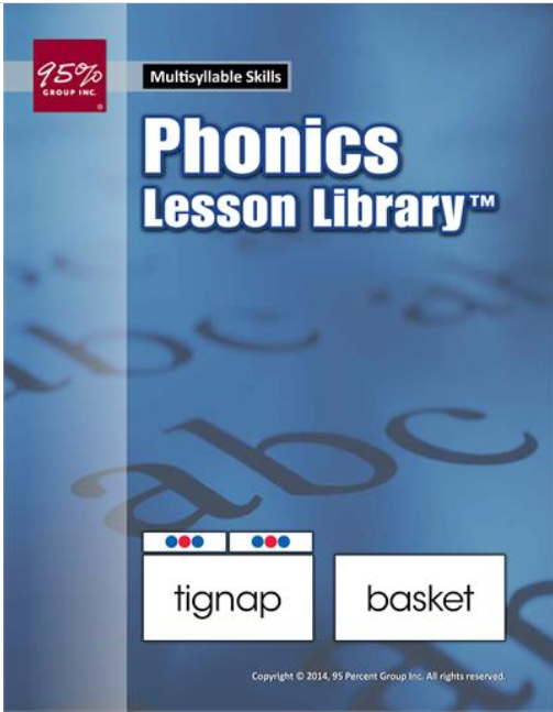 Phonics Lesson Library (PLL) - Multisyllable Level
