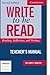 Write to be Read Teacher's Manual: Reading, Reflection, and Writing (Cambridge Academic Writing Collection) 2nd edition by Smalzer, William R. (2005) Paperback