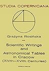 Scientific Writings and Astronomical Tables in Cracow by Grażyna Rosińska