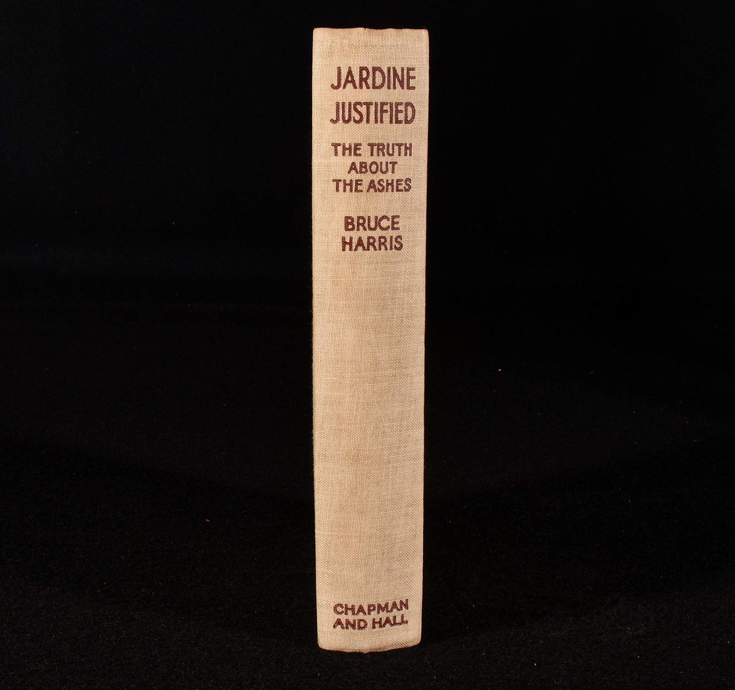 Jardine justified: the truth about the Ashes (Hardcover)