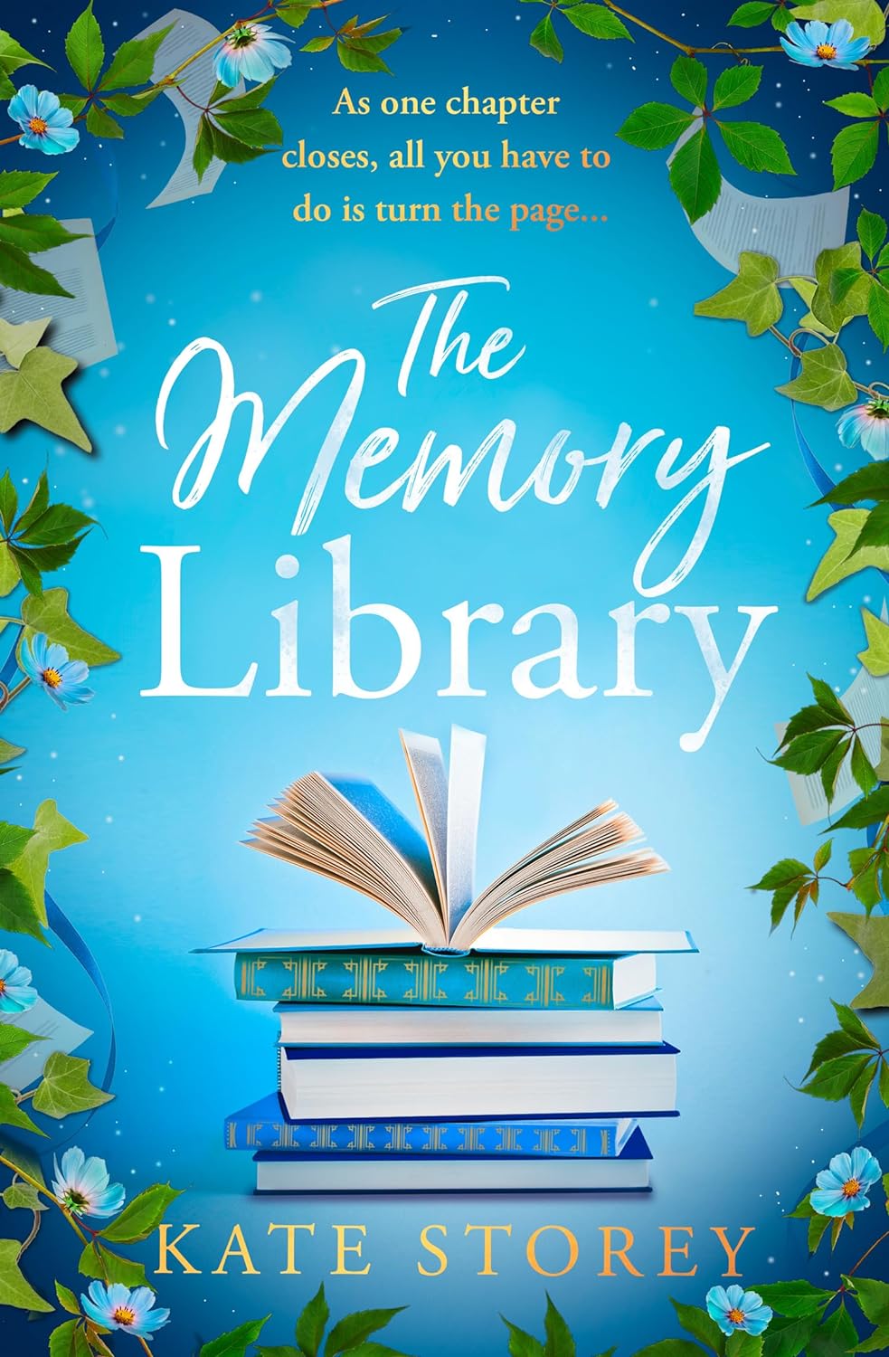 Book cover: The Memory Library by Kate Storey