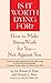 [Is it Worth Dying for?: A Self-Assessment Program to Make Stress Work for You, Not against You] (By: Robert S. Eliot) [published: November, 1992]