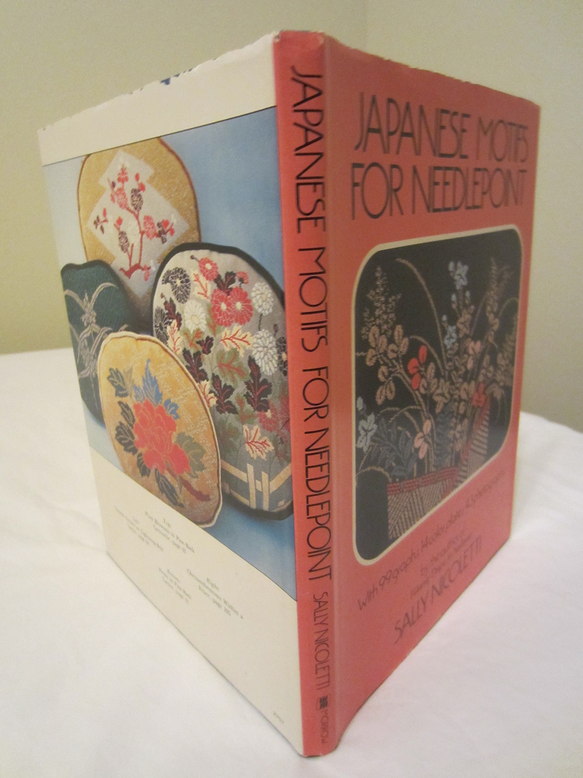 Japanese Motifs For Needlepoint (Hardcover)