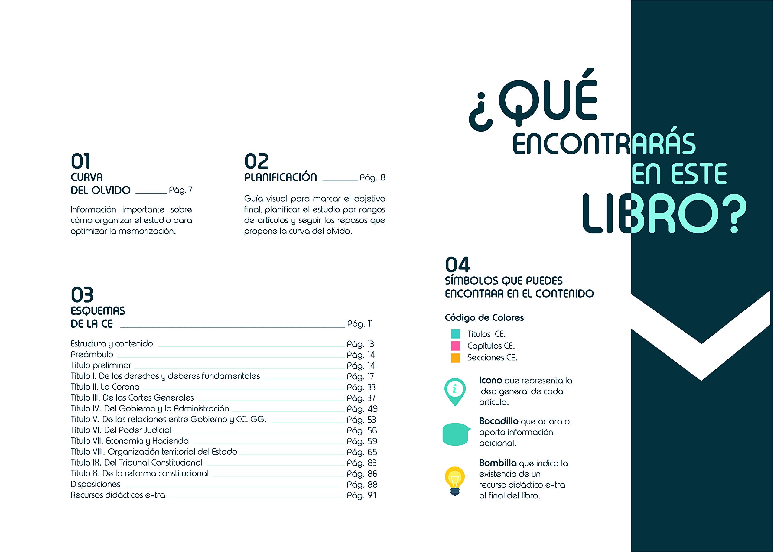 Esquemas de la Constitución española (Spanish Edition)