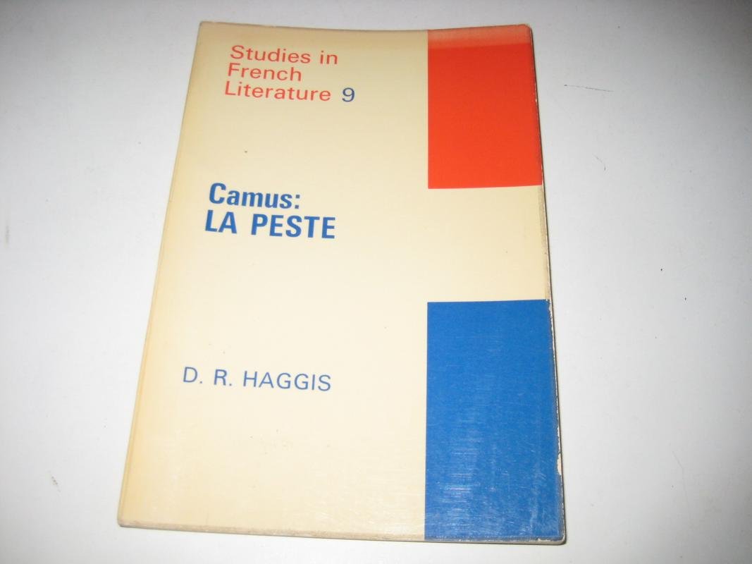 Camus' "La Peste" (Study in French Literature)