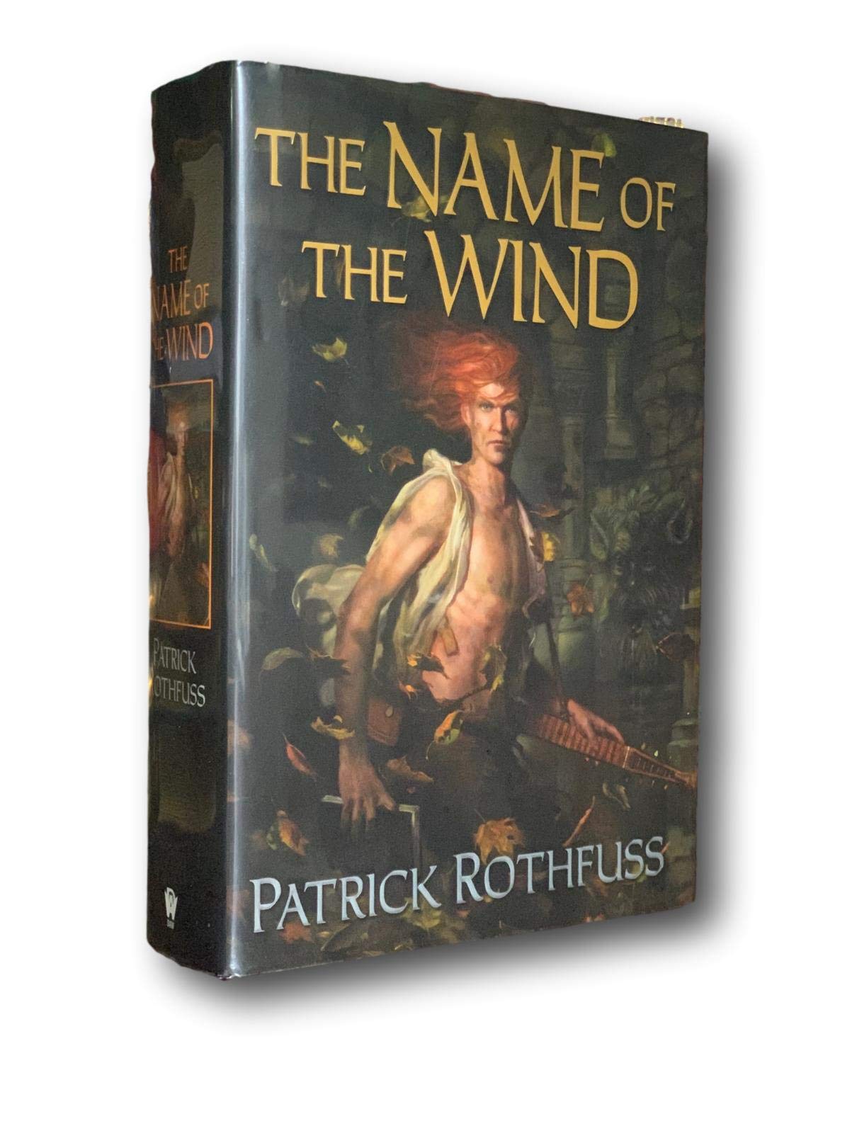 Rare Name of the Wind SIGNED by PATRICK ROTHFUSS Hardback 1st Edition Print Green 2 [Hardcover] Patrick Rothfuss