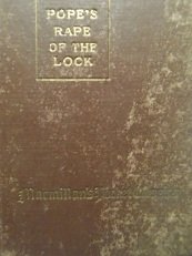 The Rape of the Lock and Other Peoms of Alexander Pope