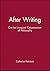 After Writing: On the Liturgical Cosummation of Philosophy by Catherine Pickstock (1997-12-29)