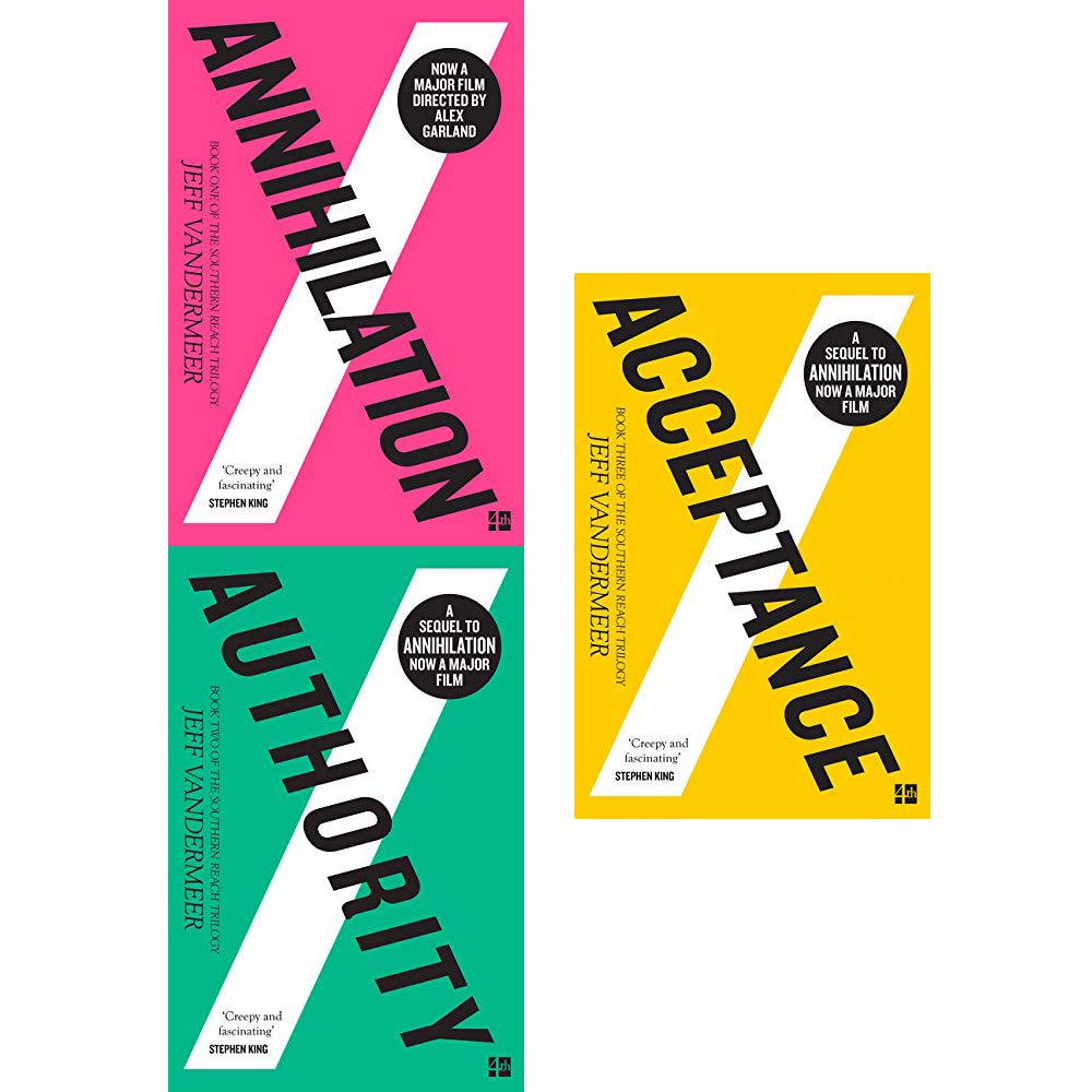 Southern reach trilogy 3 books collection set by jeff vandermeer