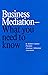 Business Mediation: What You Need to Know