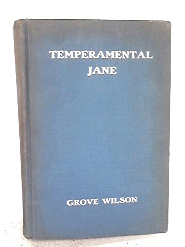 Temperamental Jane (Strange Story of Carlyle's Wife)