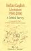 Indian English literature, ...