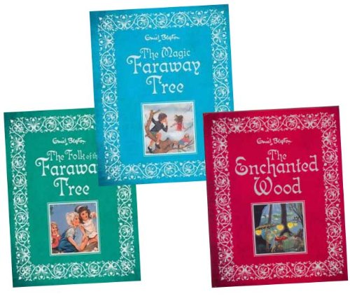 Enid Blyton Magic Faraway Tree Enchanted Wood Folk of the Faraway Tree 3 Illustrated Books Set Collection
