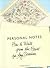 Personal Notes 1st (first) edition Text Only