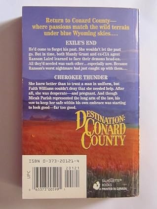 Destination: Conard County: Exile's End, Cherokee Thunder (Conard County #1 & 2)